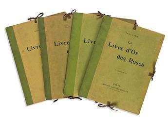 (ROSES.) Paul Hariot. Le Livre dOr des Roses, Iconographie Histoire et Culture de la Rose.